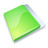 文件夹密切绿色 Folder close green